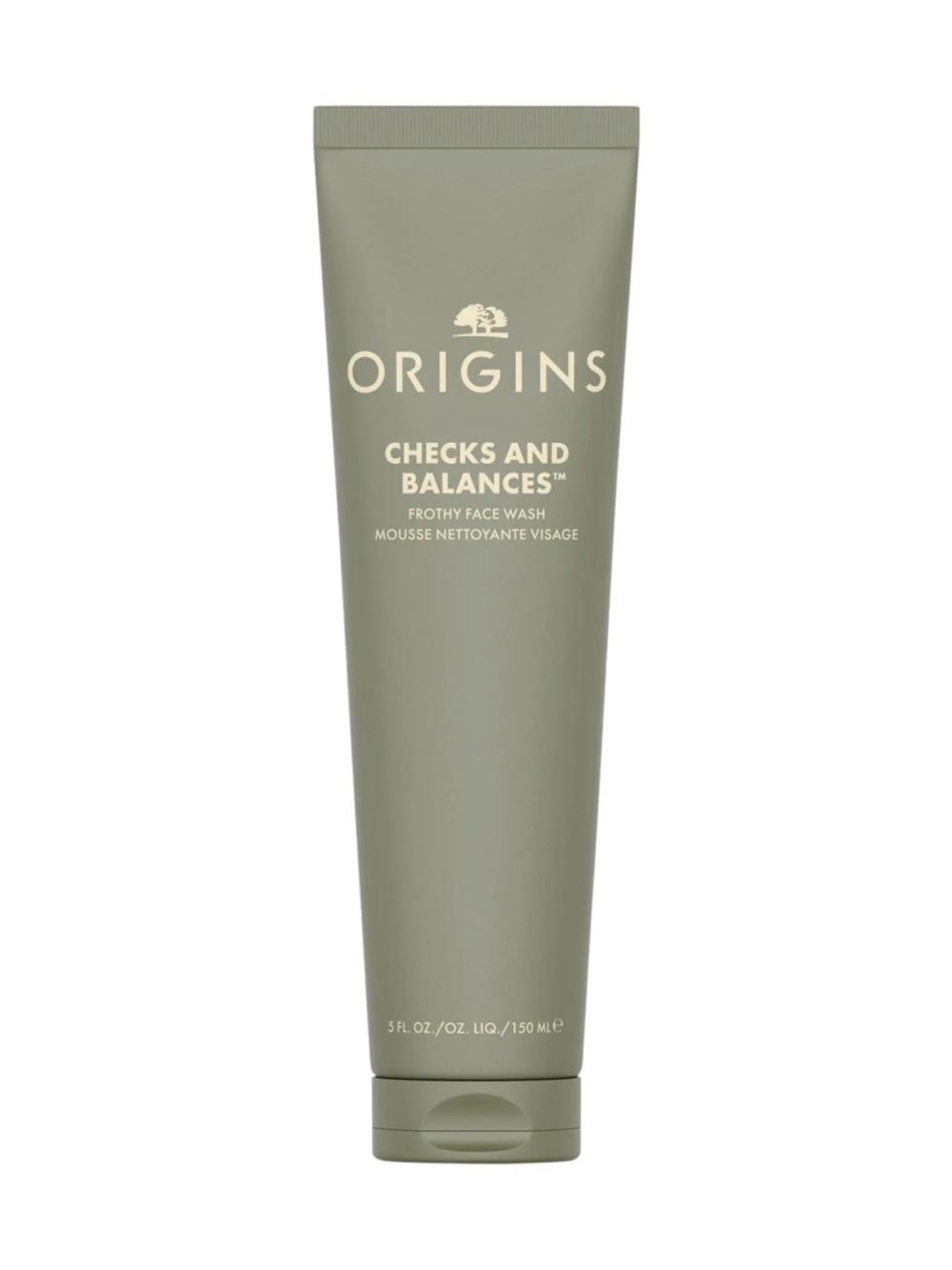 Origins Checks And Balances Frothy Face Wash Cleanser 5oz/150ml Full Size New.